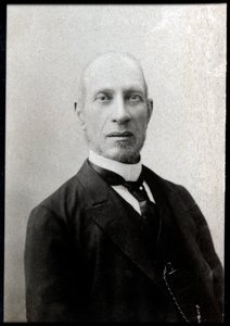 Portrait of Edouard Herve by French Photographer